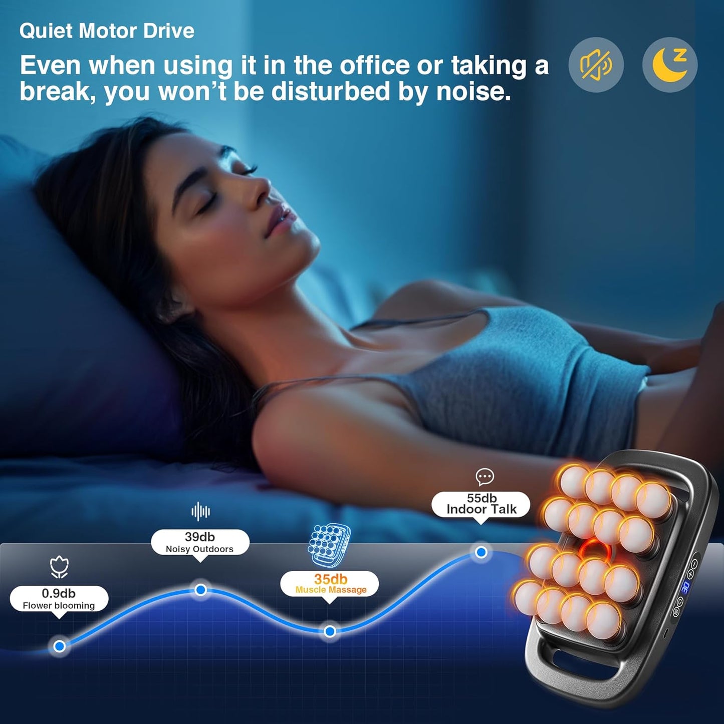 VapoShine DeepPulse™ 16 Head Massager