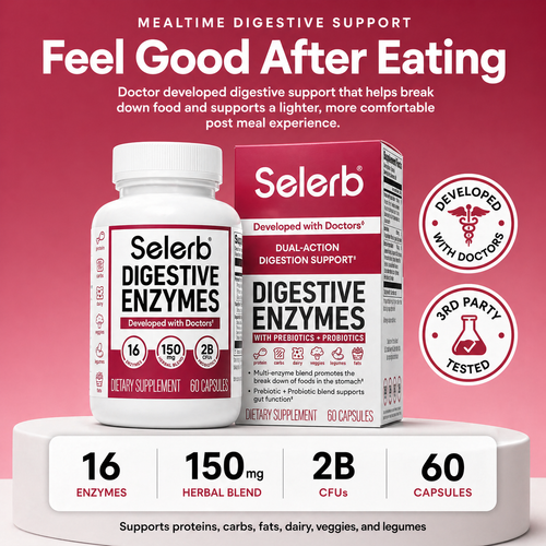Selerb® Digestive Enzymes with SelEnzyme™