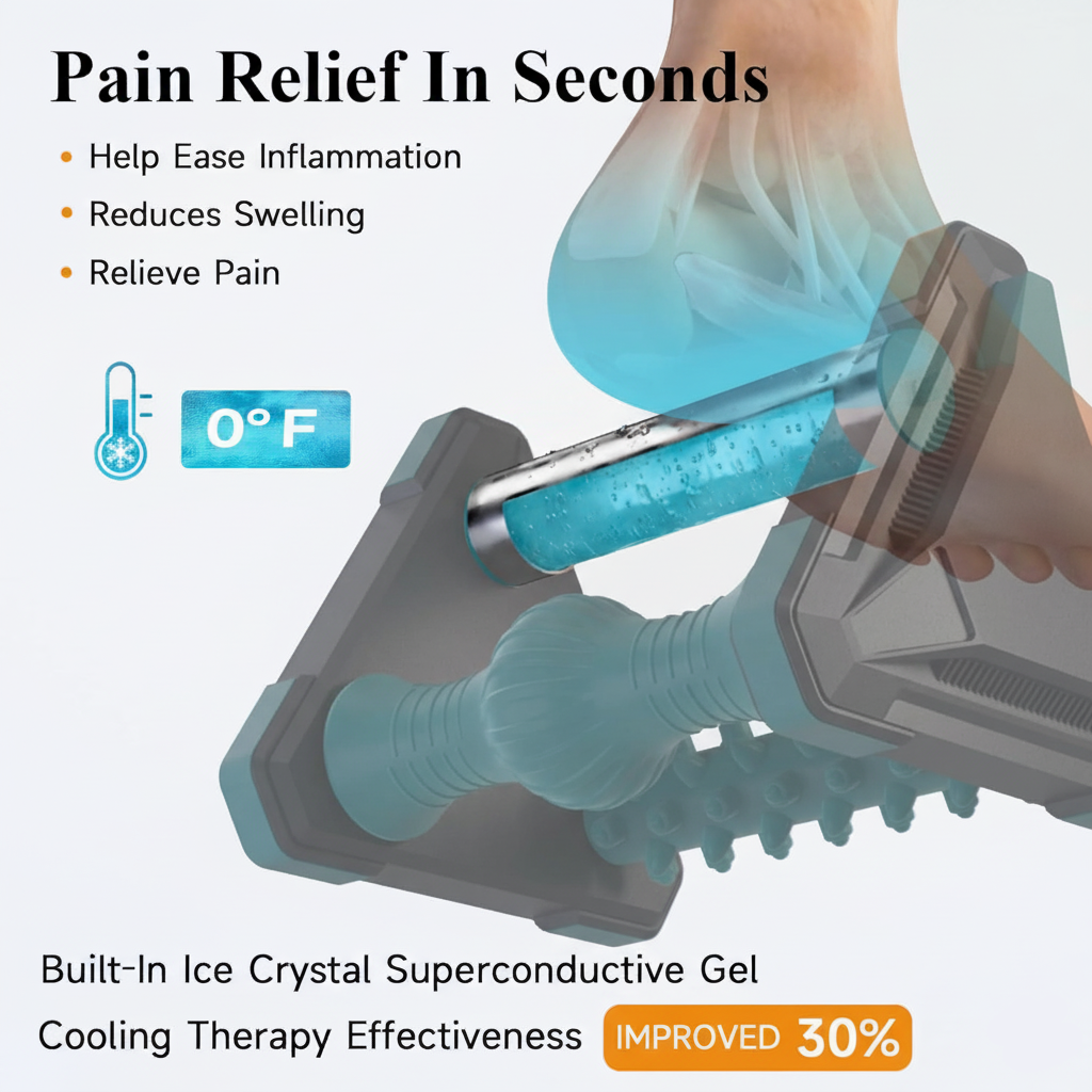 Vaposhine CryoArch™ 3-in-1 Foot Relief System