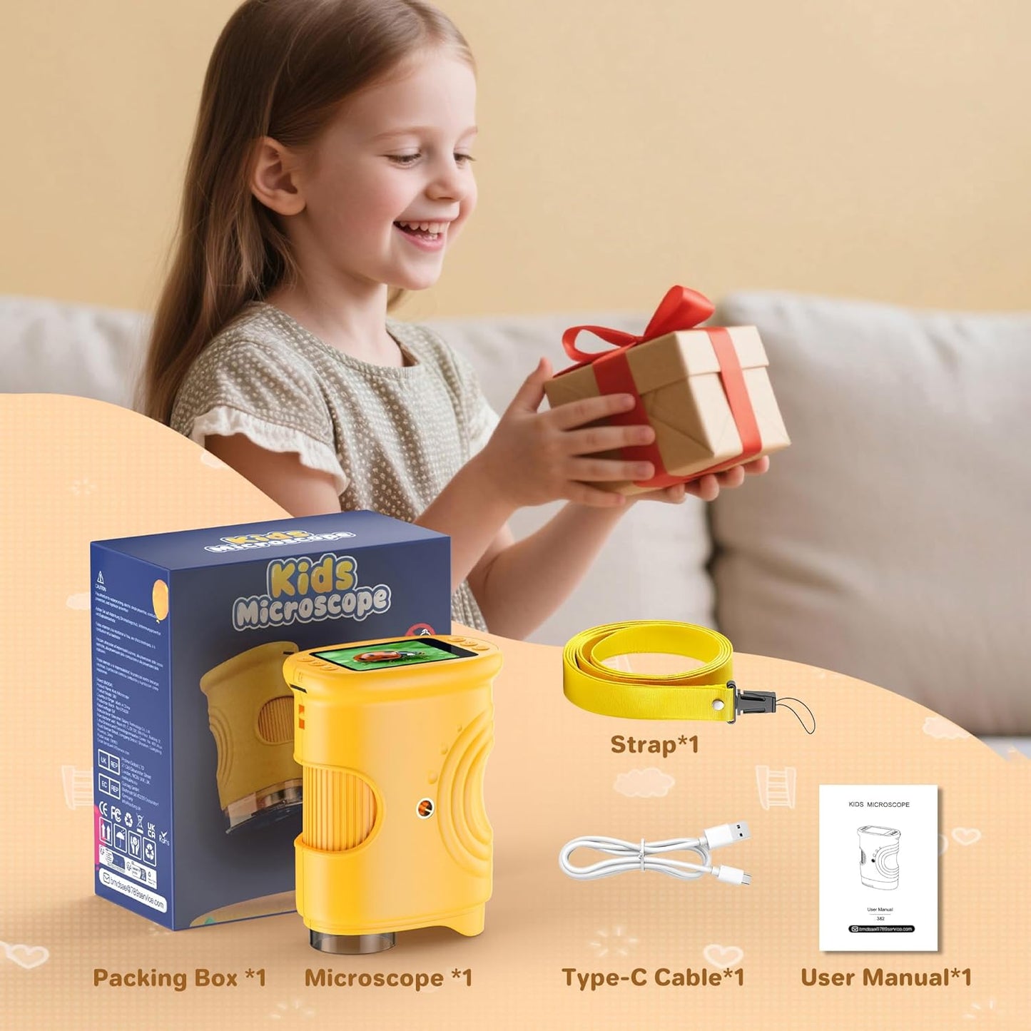 VapoShine™ Kids HD Microscope