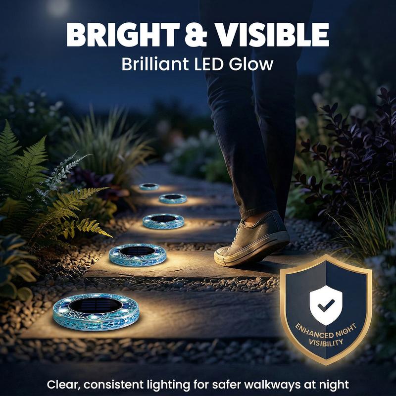 Selerb MosaicGlow™ Solar Disk Lights