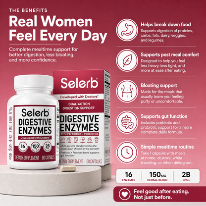 Selerb® Digestive Enzymes with SelEnzyme™