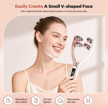VapoShine V-Face™ | 3D Micro-Sculpting Facial Massager